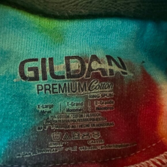 Tie-Dyed Hoodie - Gildan -  XL - Picture 3 of 3